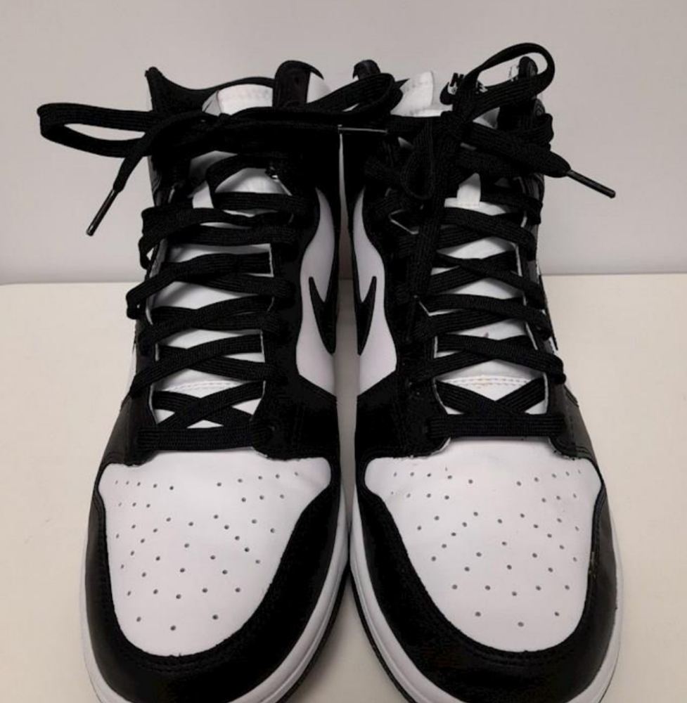 COPY - Nike Black and White High-Top Sneakers